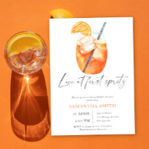 Liebe im ersten Spritz-Brautparty