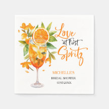 Liebe im ersten Spritz Summer Cocktail Brautparty