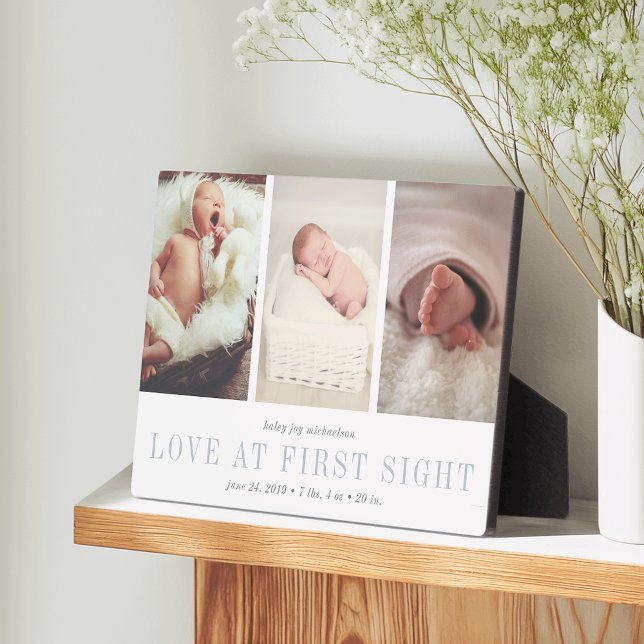 Liebe im First Sight Baby Foto Fotoplatte (Von Creator hochgeladen)