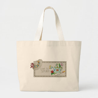 Liebe, im Garten zu arbeiten Tasche