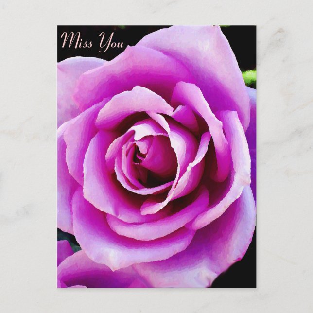 Liebe im Herzen Postkarte (Vorderseite)