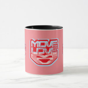 LIEBE IM HERZEN VON MASANSER PIXELAT TASSE