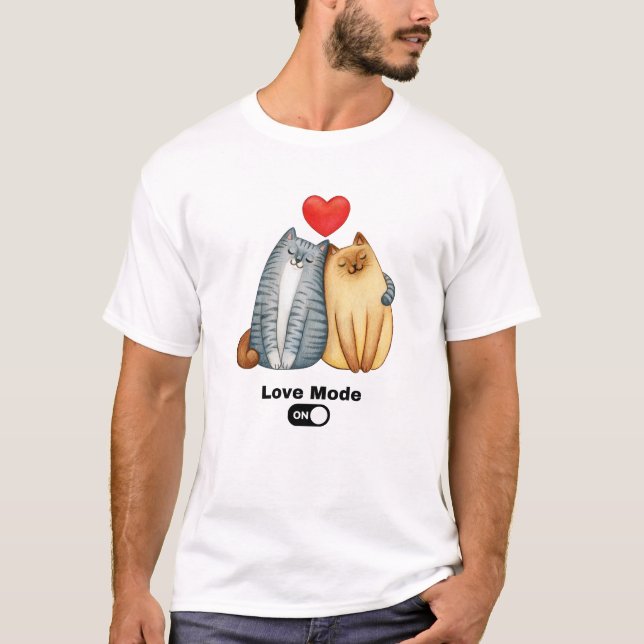 Liebe im Modus T-Shirt (Vorderseite)