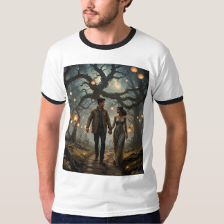 Liebe im Mondlicht-T - Shirt