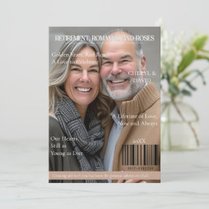 Liebe im Rente Magazin Cover Romance Einladung