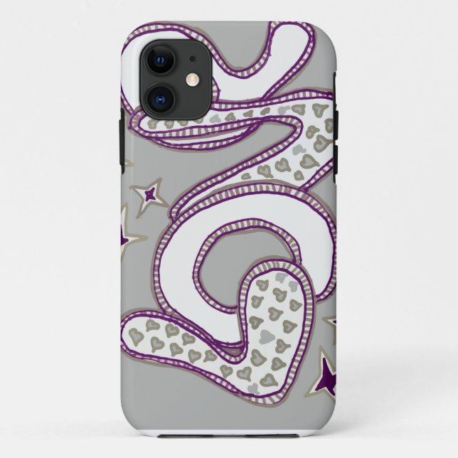 Liebe im Stil der 60er Jahre Case-Mate iPhone Hülle (Rückseite)
