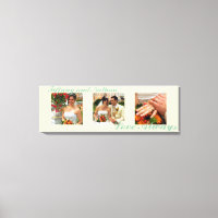 Liebe Immer benutzerdefinierte Triptych Foto Art e