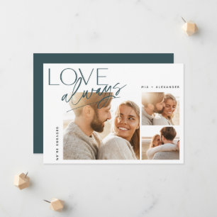Liebe immer drei Verlobung für Fotosammlungen Ankündigung