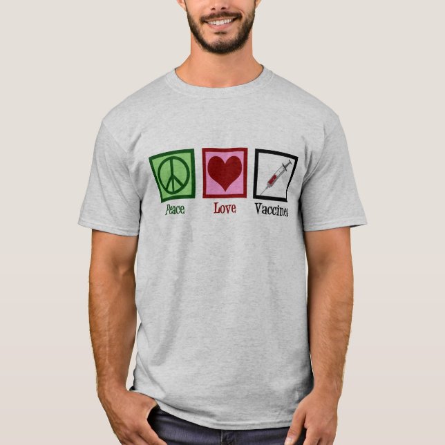 Liebe-Impfstoffe T-Shirt (Vorderseite)