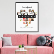 Liebe in Bildern Herz 20 Fotocollage Romantisch