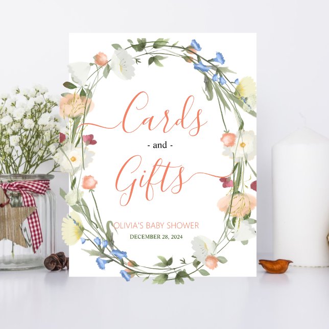 Liebe in blühenden Wildblumen Karten und Geschenke Fotodruck (Von Creator hochgeladen)