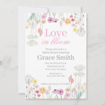 Liebe in Blüte | Romantische Wildblumen-Hochzeitsd