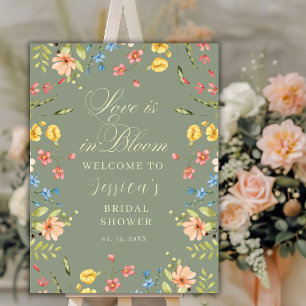 Liebe in Blüte Salbei-Junggesellinnenabschied-Will Poster