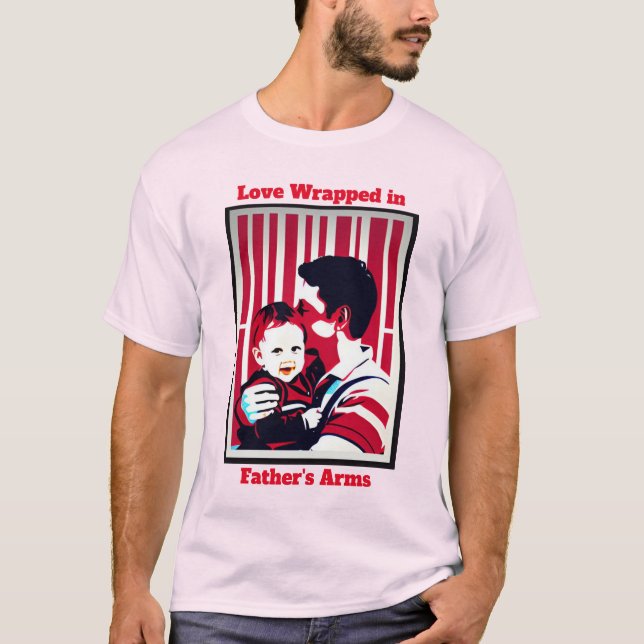 Liebe in den Armen des Vaters eingeschlossen: Glüc T-Shirt (Vorderseite)