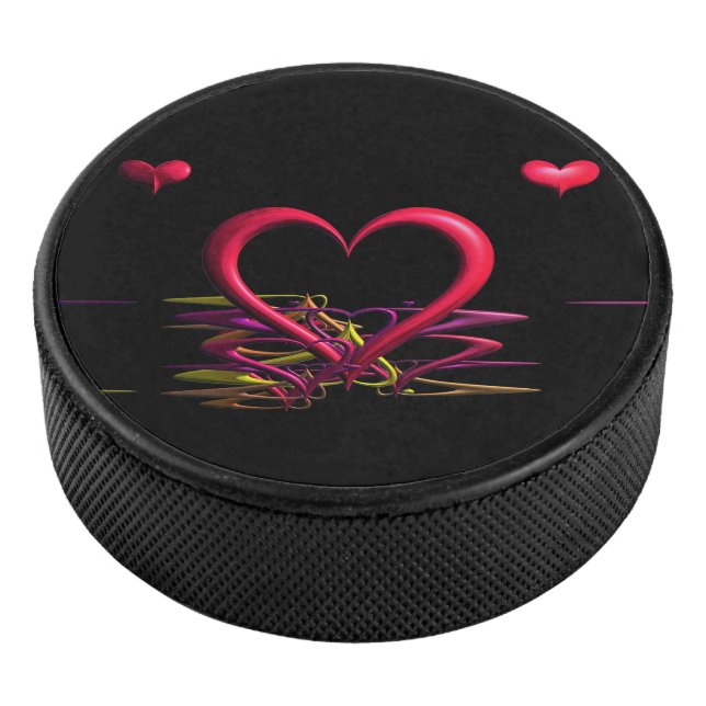 Liebe in der Dunkelheit Eishockey Puck (3/4)