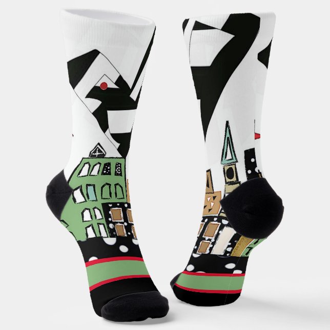 LIEBE IN DER STADT SOCKEN (Gewinkelt)