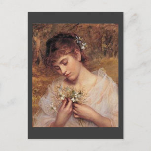 Liebe in einem Mist von Sophie Anderson Postkarte