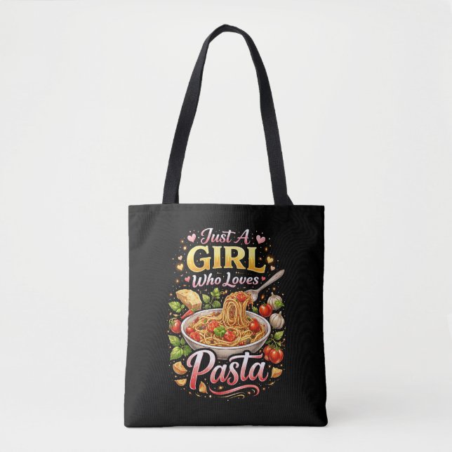 Liebe in jedem Bissen Tasche (Vorderseite)