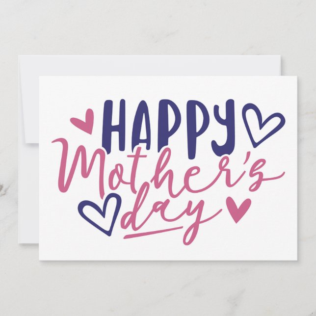 Liebe in jedem Buchstaben Feiertagskarte (Vorderseite)