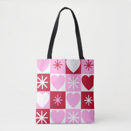 Liebe in jedem Square Totbeutel Tasche