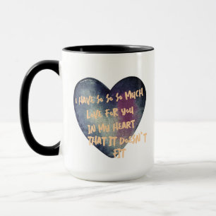 Liebe in meiner Herz Flirt Tasse, Perfect Valentin Tasse