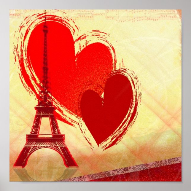 Liebe in Paris Poster (Vorne)