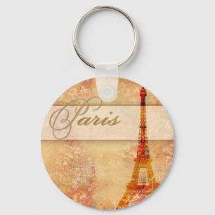 Liebe in Paris Schlüsselanhänger