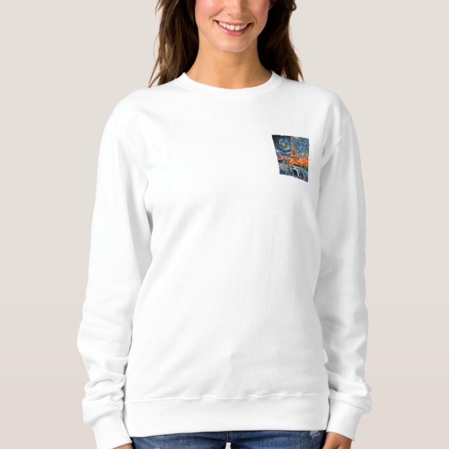 Liebe in Paris Sweatshirt (Vorderseite)