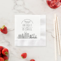 Liebe in Pittsburgh | Modern Deko City Skyline