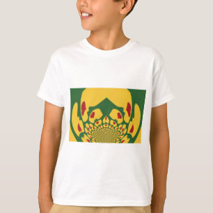 Liebe in Rasta Colors: Reggae Hearts T-Shirt