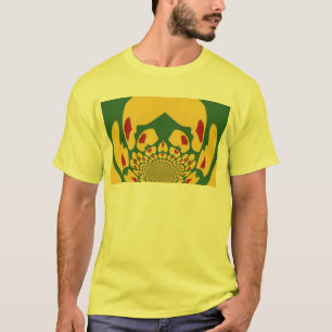 Liebe in Rasta Colors: Reggae Hearts T-Shirt