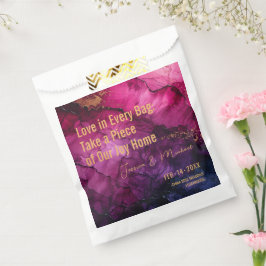 Liebe in Tasche. Celestial Elegance Marble Symphon Geschenktütchen