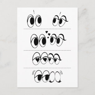 Liebe in vier Schritten.ai Postkarte