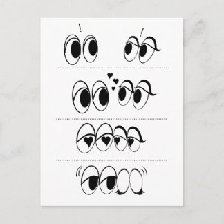 Liebe in vier Schritten.ai Postkarte
