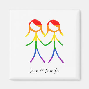 Liebe in Vollfarbe Magnet