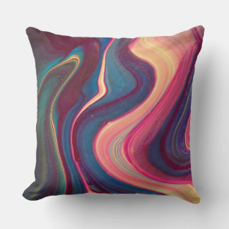 Liebe in weißem Script mit dem Thread für Herz-ben Kissen