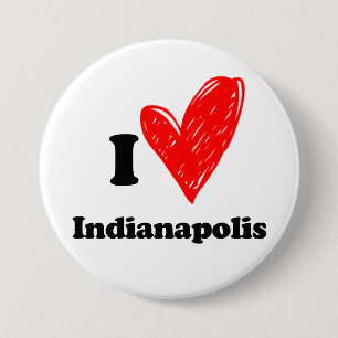 Liebe Indianapolis Button