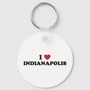 Liebe Indianapolis Schlüsselanhänger