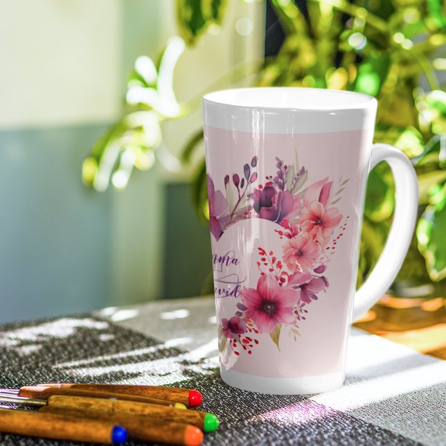 Liebe | INDIVIDUELLE NAME | Valentinstag Milchtasse (Von Creator hochgeladen)