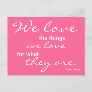 Liebe, Inspiration - Postkarte