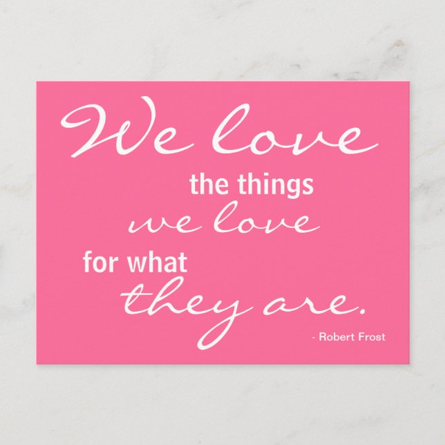 Liebe, Inspiration - Postkarte (Vorderseite)