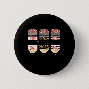 Liebe Inspiriere 1. Klasse Lehrer Crayon Button