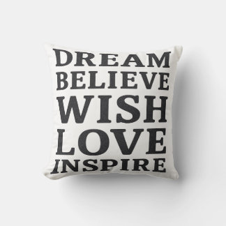 Liebe Inspiriert - Motivierend Zitat Kissen Druck