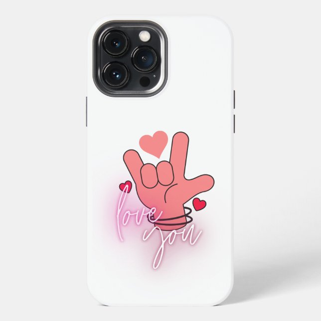 Liebe iPhone 13 Pro Max Hülle (Rückseite)