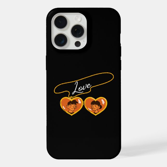 Liebe iPhone 15 Pro Max Hülle (Rückseite)
