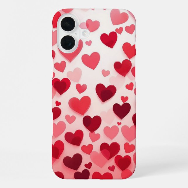 Liebe iPhone 16 Plus Hülle (Rückseite)