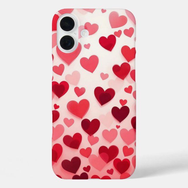 Liebe iPhone 16 Plus Hülle (Rückseite)
