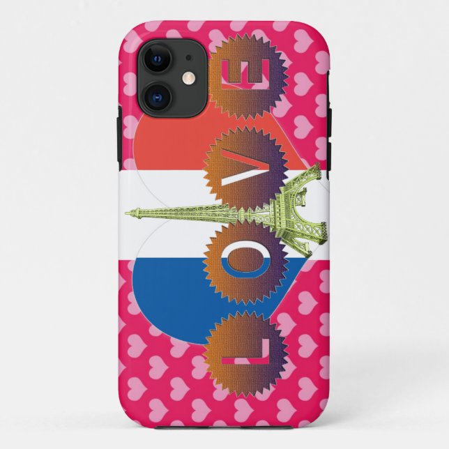 Liebe iPhone Case (Rückseite)