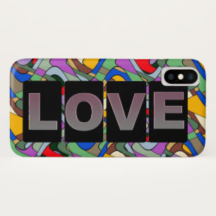 Liebe iPhone X Cover