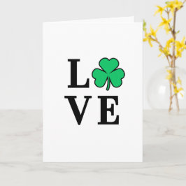 LIEBE Ireland Irish All Purpose Blank Karte